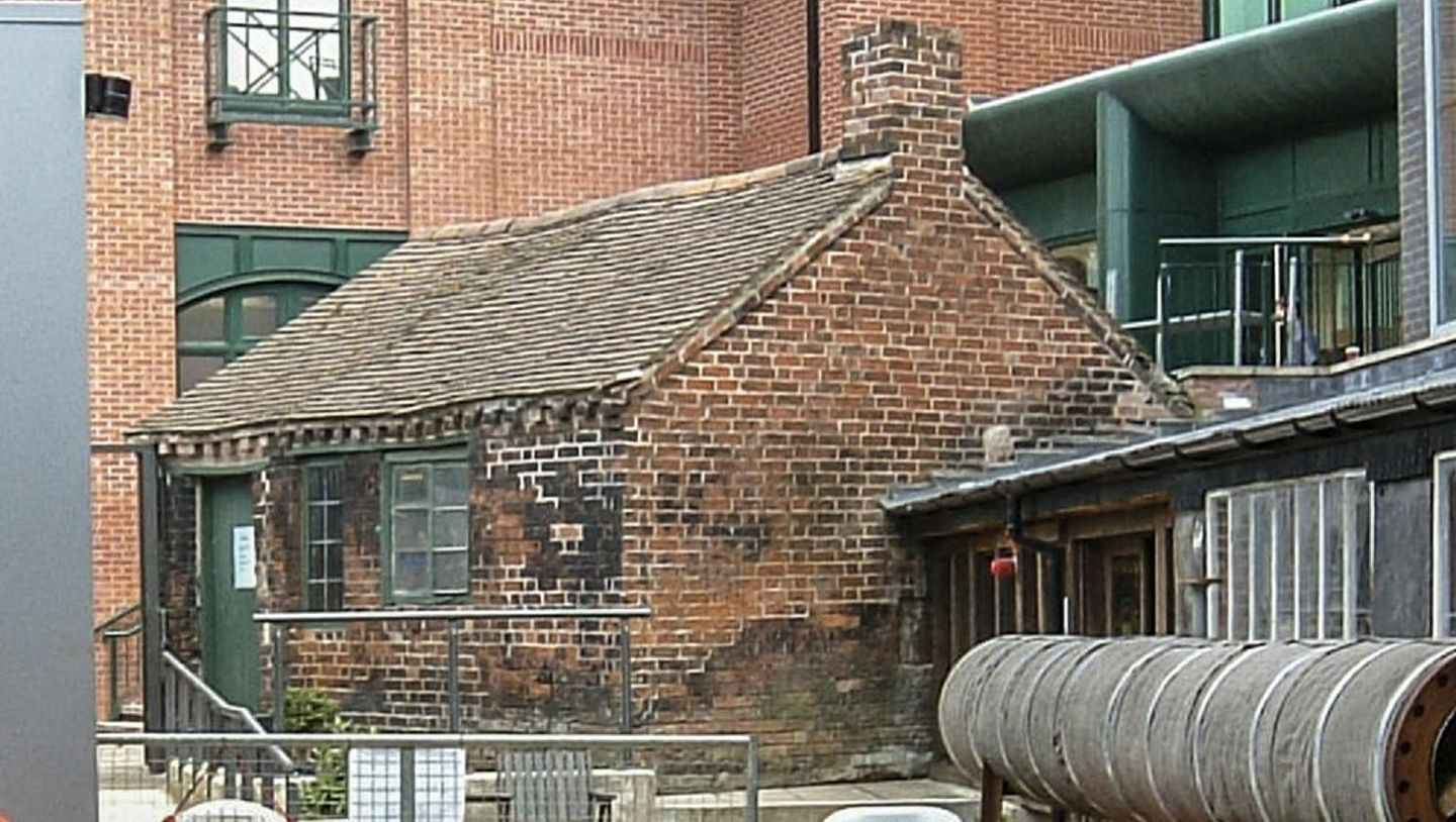 The forge building