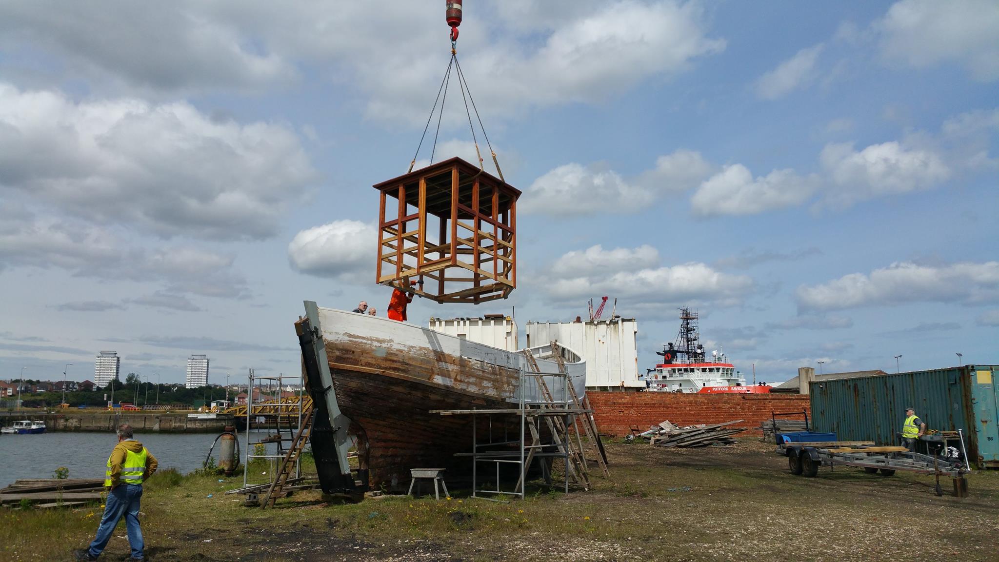 Willdora - restoration (c) Sunderland Maritime Heritage Trust
