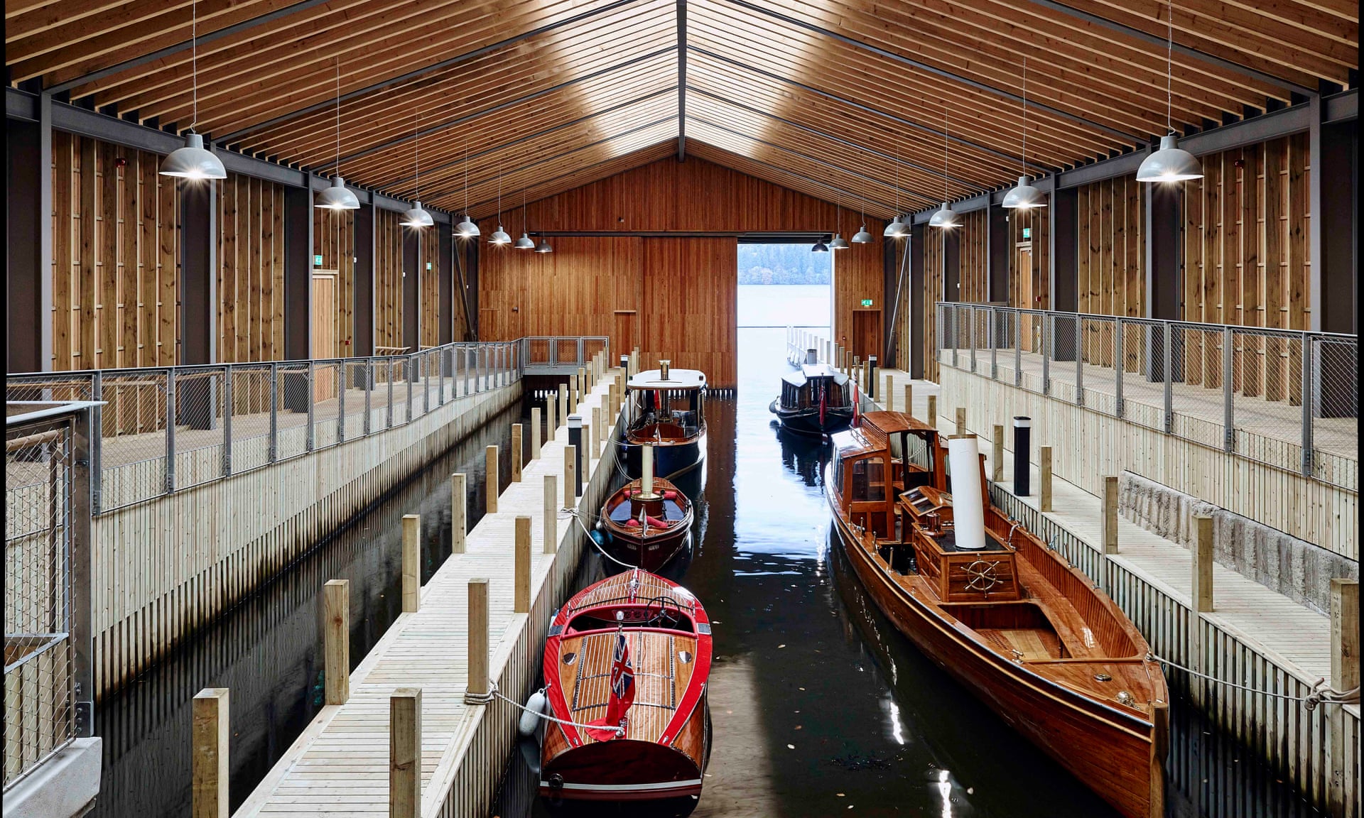 Windermere Jetty Museum interior, by M Ginns
