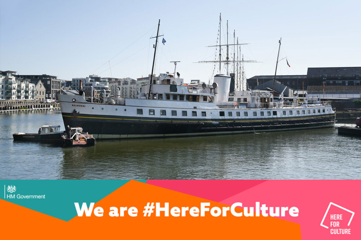 MV Balmoral #HereForCulture (c) MV Balmoral