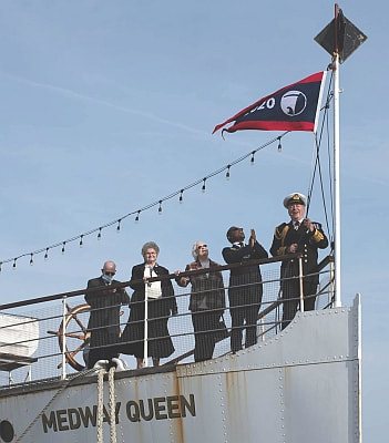Pennant Hoisting in October 2020 by Bob Wilde