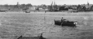 The Sutton ferry ran from Whisstocks to the Sutton shore