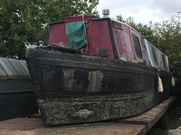 Ramillies - out of the water