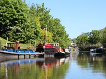 Photo Comp 2018 entry - Kennet, Parfield & Severn on the River Weaver, by Pauline McGill