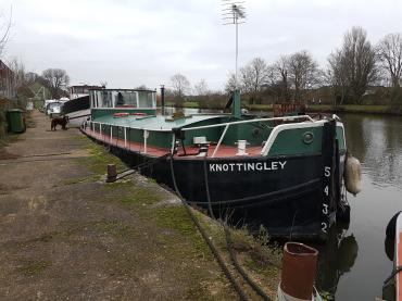 Knottingley - moored