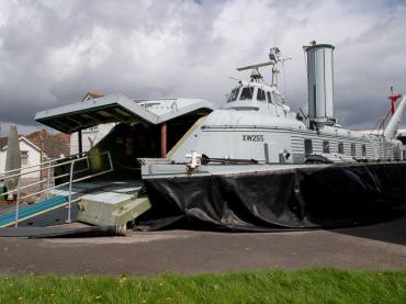 BH7 - on display at Hovercraft Museum