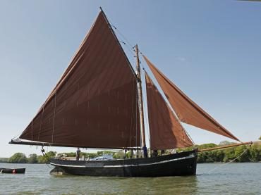 Lynher under sail