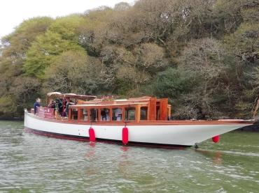 Constance - underway (c) Gweek Classic Boatyard 2019