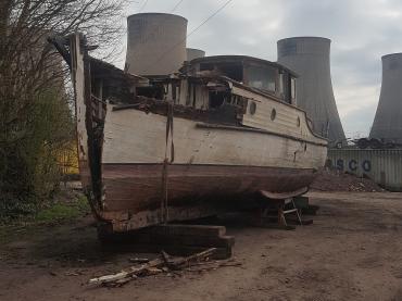 White Aster II at Redhill Marina March 2021