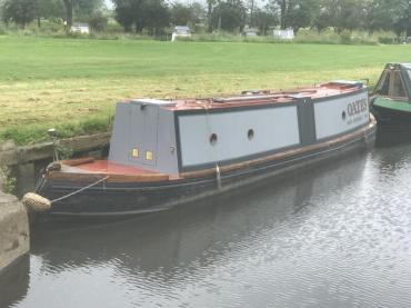 Oates moored