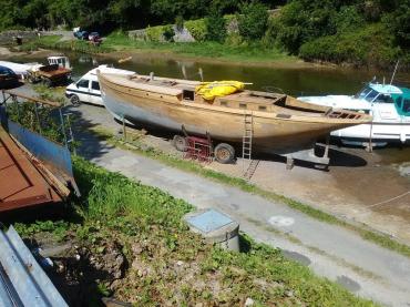 Sylvia on beach 2020