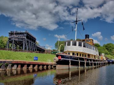 Daniel Adamson at Anderton Boat Lift - 2022 photo Comp entry