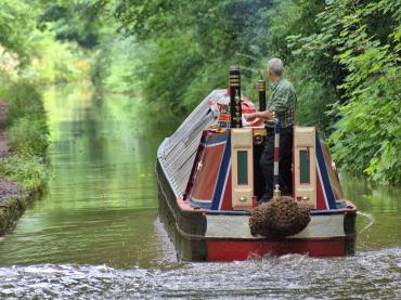 Narrowboat Battersea on the Tyrley Locks flight - Photo Comp 2022 entry