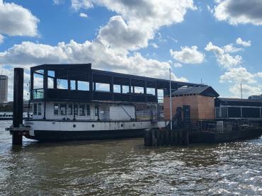 St Katherine with new superstructure Aug 2023