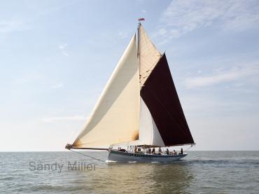 ADC under sail port side view