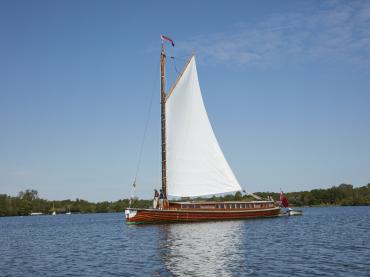 Ardea under sail