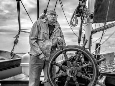 Ninety and still helming by Chrissie Westgate