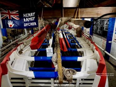 Henry Ramey Upcher at the Fishermen's Museum Sheringham