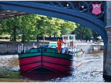 RM 58 going under a bridge