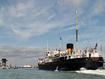 SS Shieldhall outbound from Cowes - 2024 Photo Comp