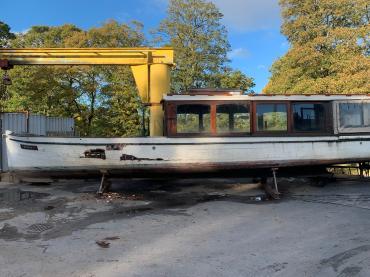 Ruskin before being broken up August 2023