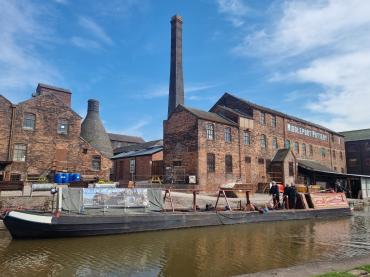 Dane at Middleport Pottery