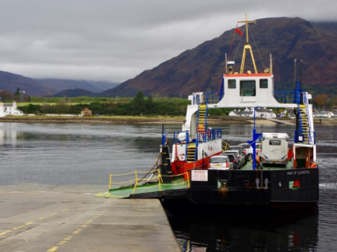 Maid of Glencoul in service at the Corran Narrows, 2024