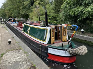Bletchley moored