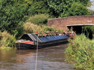 Bordesley heading south down the Birmingham and Fazley canal on her way back down south for deliveries on the Southern Grand Union