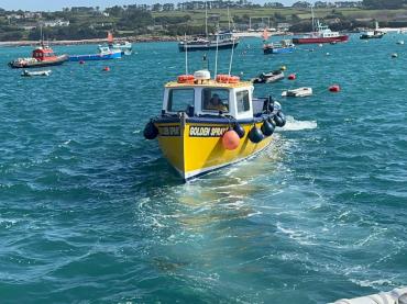 Underway in Scilly
