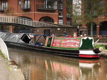 Dory on the canal