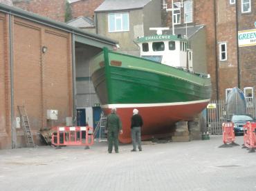 Challenge after dry docking