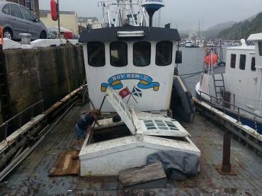 deck view looking aft