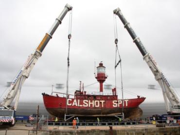 At new location, Southampton