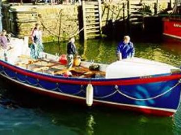 RYDER - starboard bow looking aft.