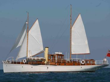 under sail