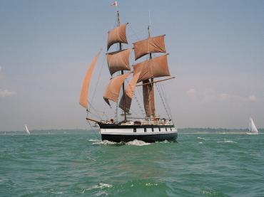 port side view