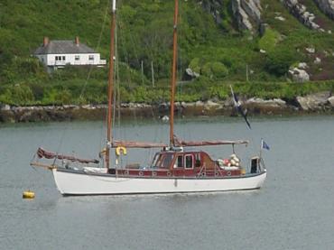 under sail