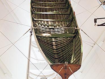 Oxford 1829 Boat - aerial view