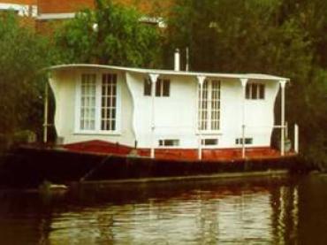 HERONS - at mooring. Bow from port side looking aft.