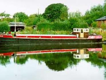 PARFIELD - on River Weaver. Port side view.