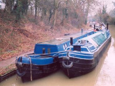 George and Mary alongside each other