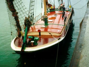 Fertile - bow looking aft