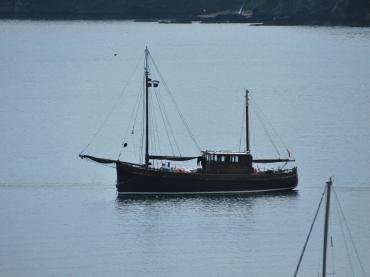 South Star - underway, port side view