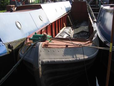 Bramble - bow looking aft