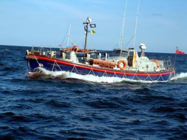 City of Bradford III under way - port side