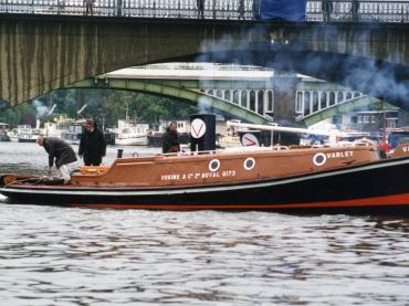 Varlet - on the Thames in Central London, starboard side