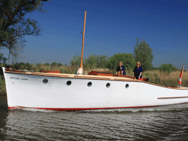 Betsie Jane - underway