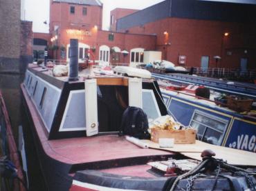 Stern view, port side