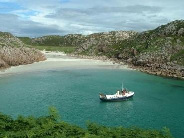 view from above, starboard side